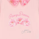 Girls Pink Floral Dress, 1, hi-res