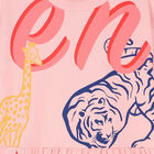 Girls Pink Logo Dress, 1, hi-res