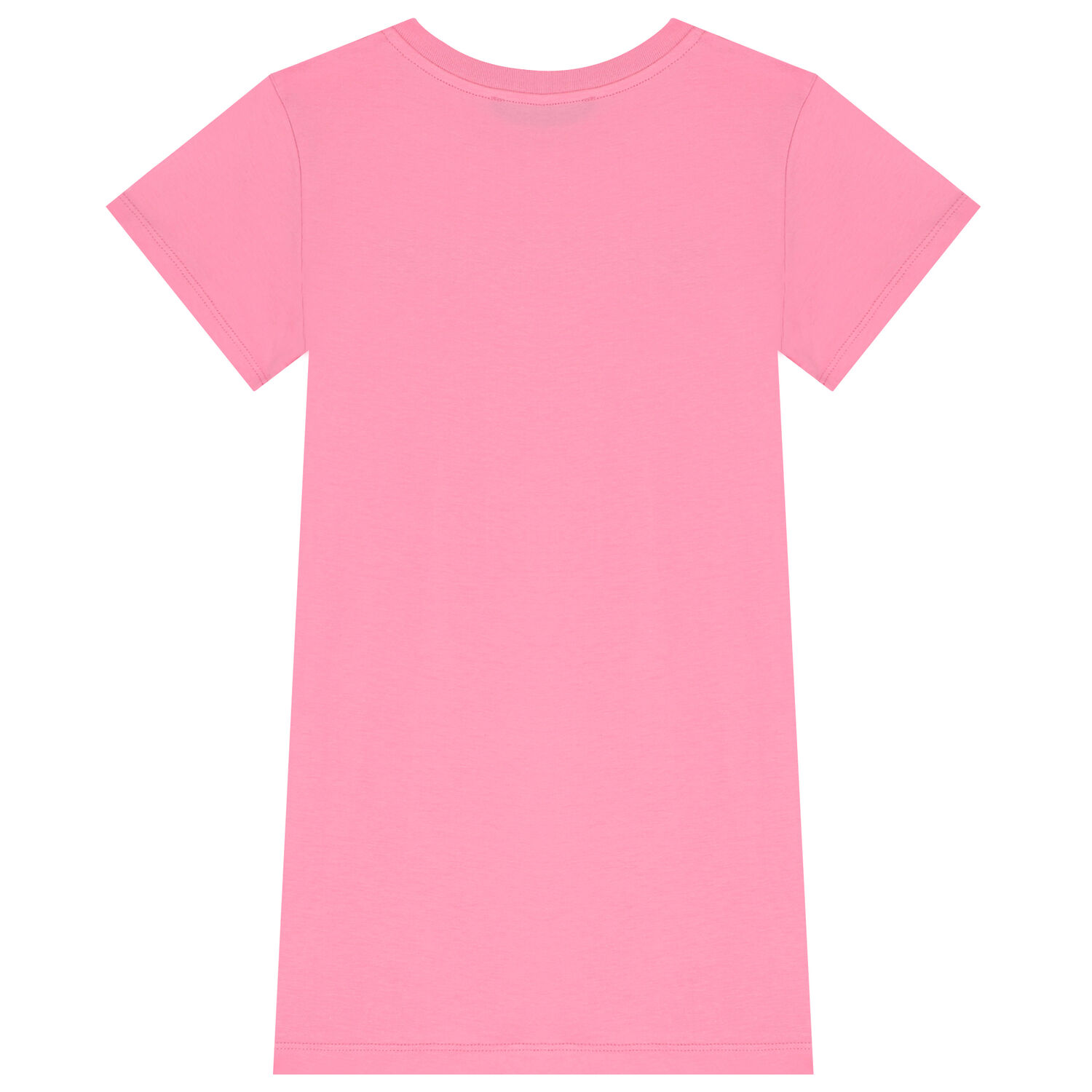 Girls Pink Logo T-Shirt Dress, 2, hi-res