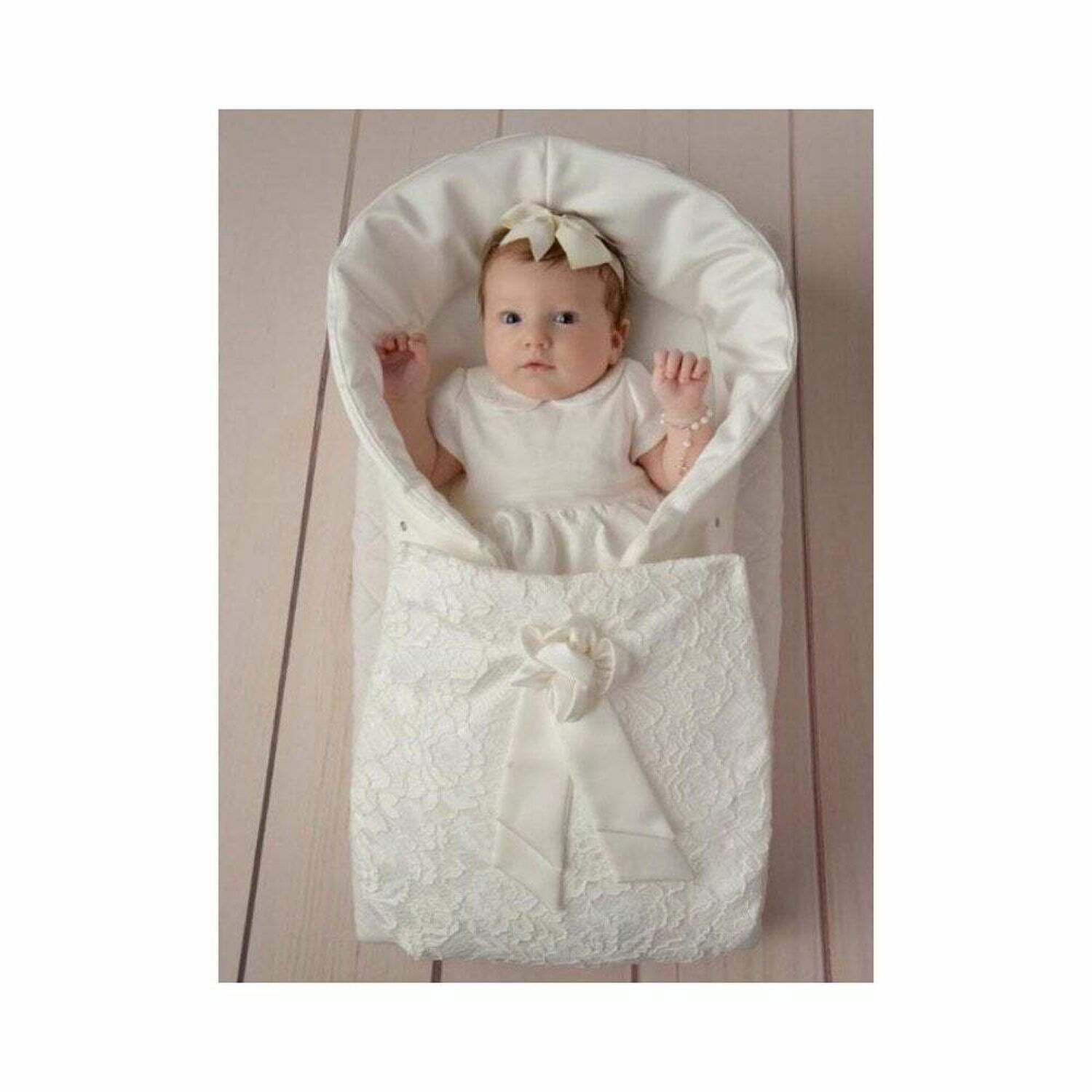 Baby Girls Ivory Baby Nest, 1, hi-res image number null