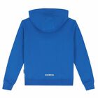 Boys Blue Logo Zip Up Top, 1, hi-res