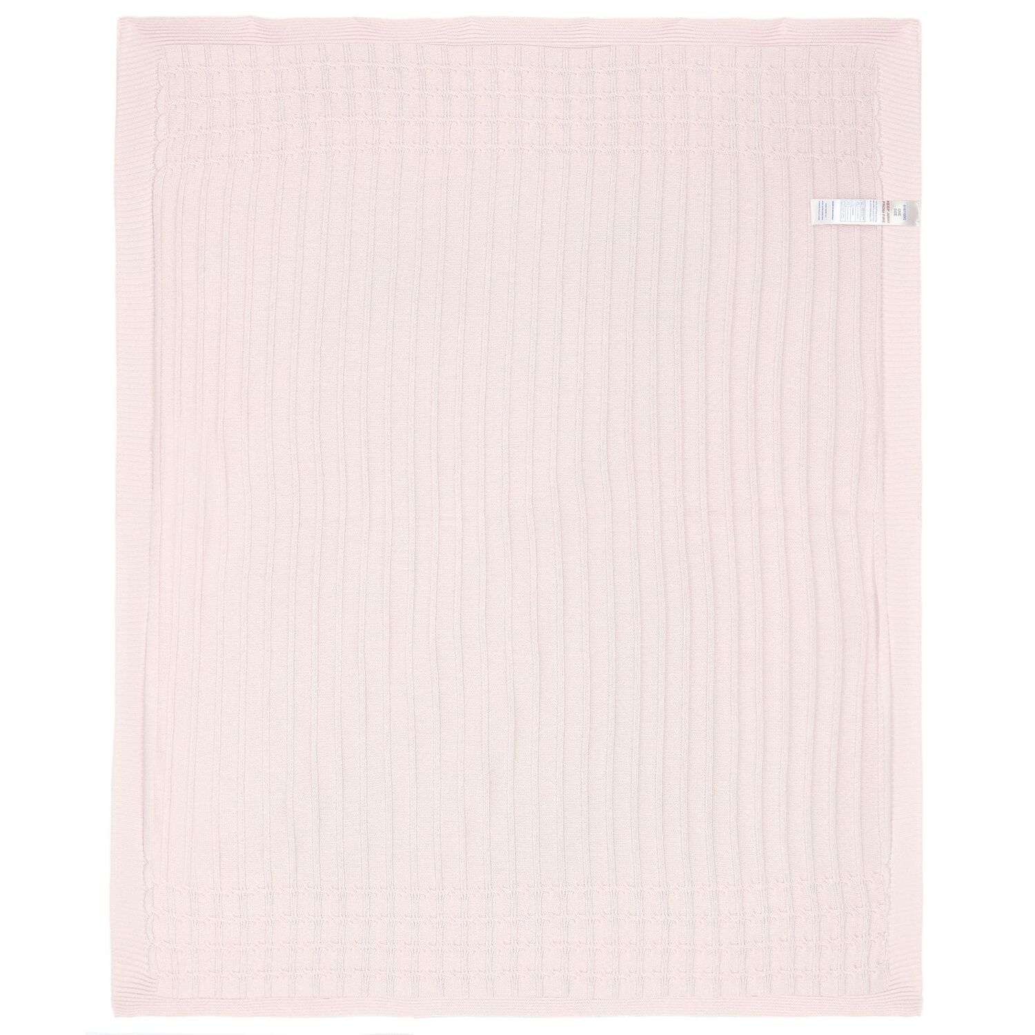 Baby Girls Pink Knit Blanket, 1, hi-res image number null