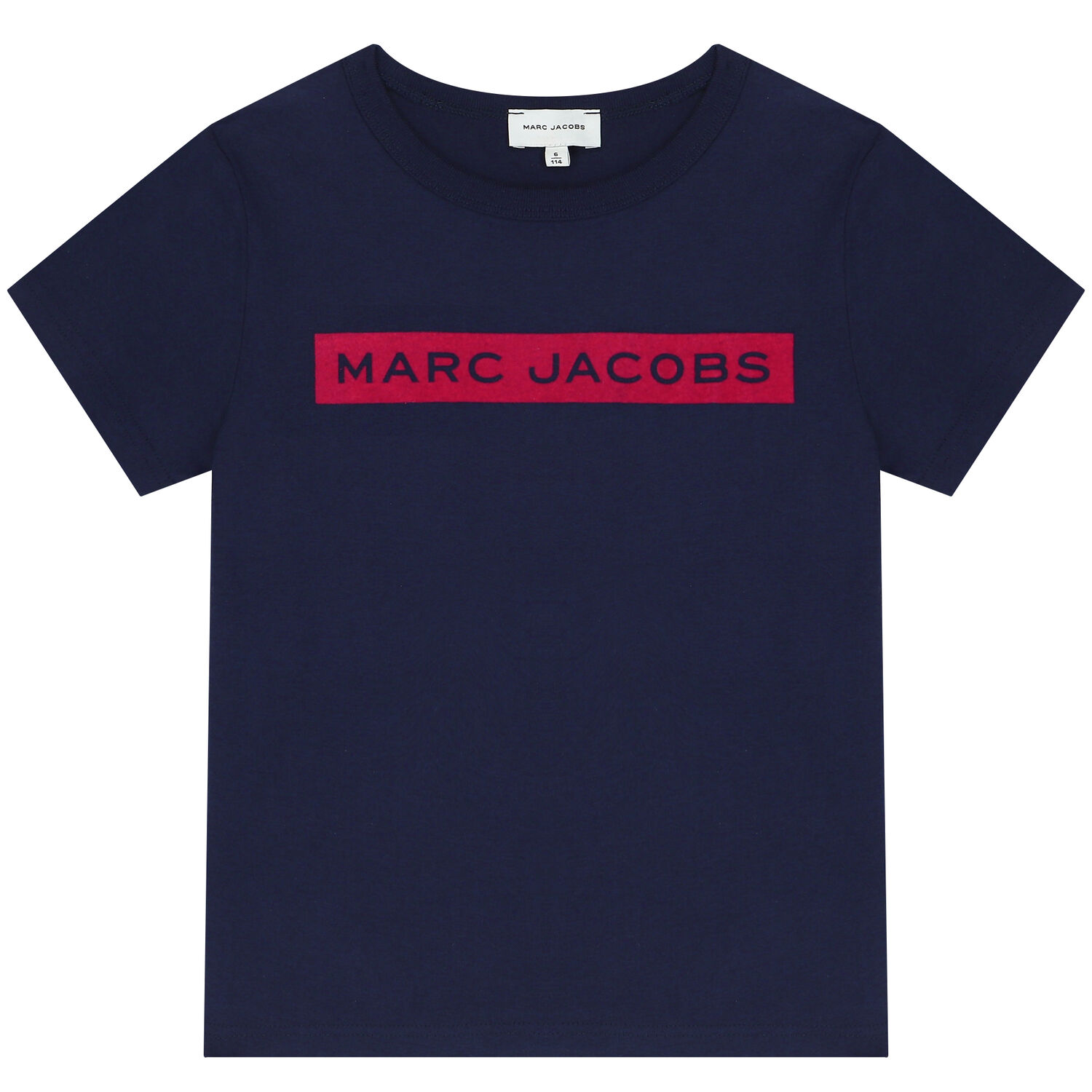 Girls Navy Blue Logo T-Shirt, 1, hi-res