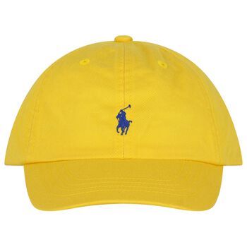 Boys Yellow Logo Cap
