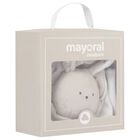 White & Beige Baby Comforter, 1, hi-res