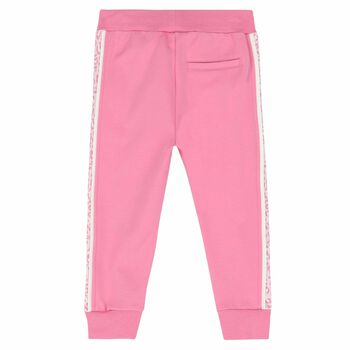 Younger Girls Pink Joggers