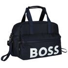 Navy Logo Baby Changing Bag, 1, hi-res