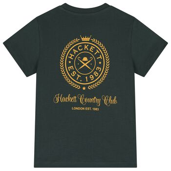 Boys Green Logo T-Shirt