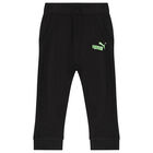 Younger Boys Blue, White & Black Logo Tracksuit, 1, hi-res