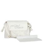 Baby Girls Ivory & Beige Geo Map Baby Changing Bag, 1, hi-res