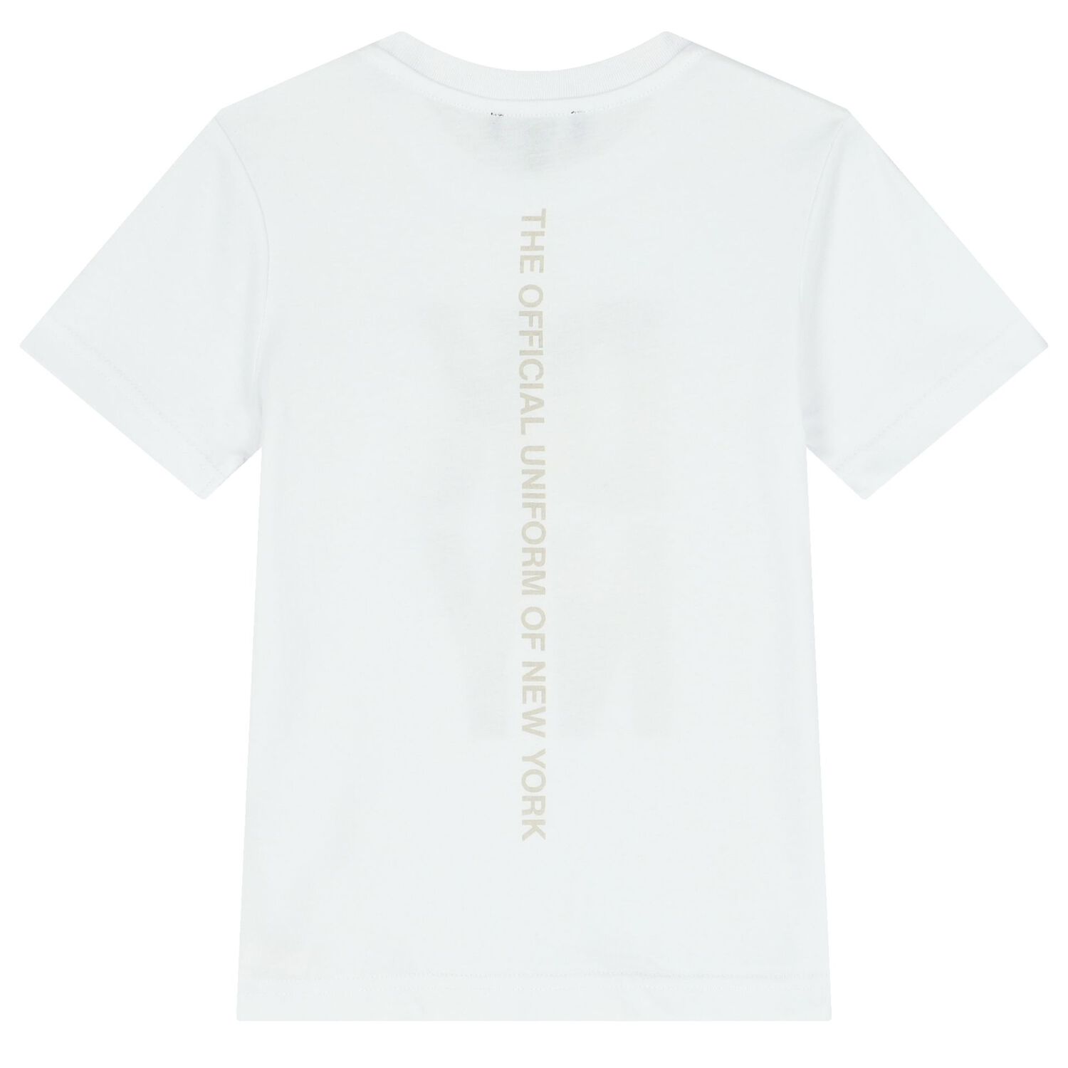 Boys White & Black Logo Shorts Set, 1, hi-res