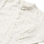 Younger Boys White & Beige Shirt & Shorts Set, 1, hi-res
