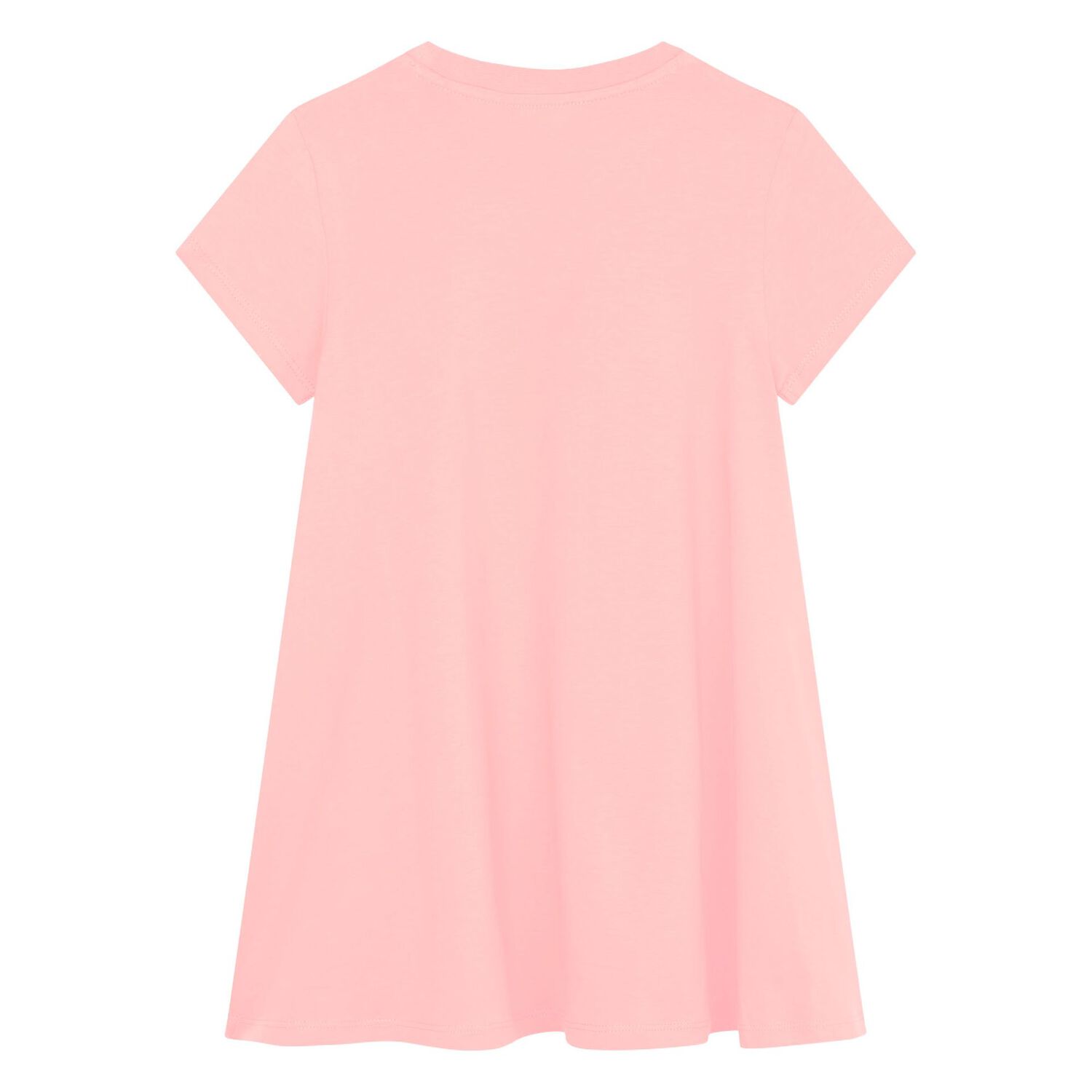 Girls Pink Elephant Logo Dress, 1, hi-res image number null
