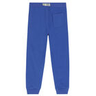 Boys Blue Logo Joggers, 1, hi-res