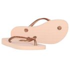 Girls Pink Logo Flip Flops, 1, hi-res