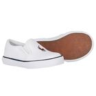 Boys White Logo Trainers, 1, hi-res