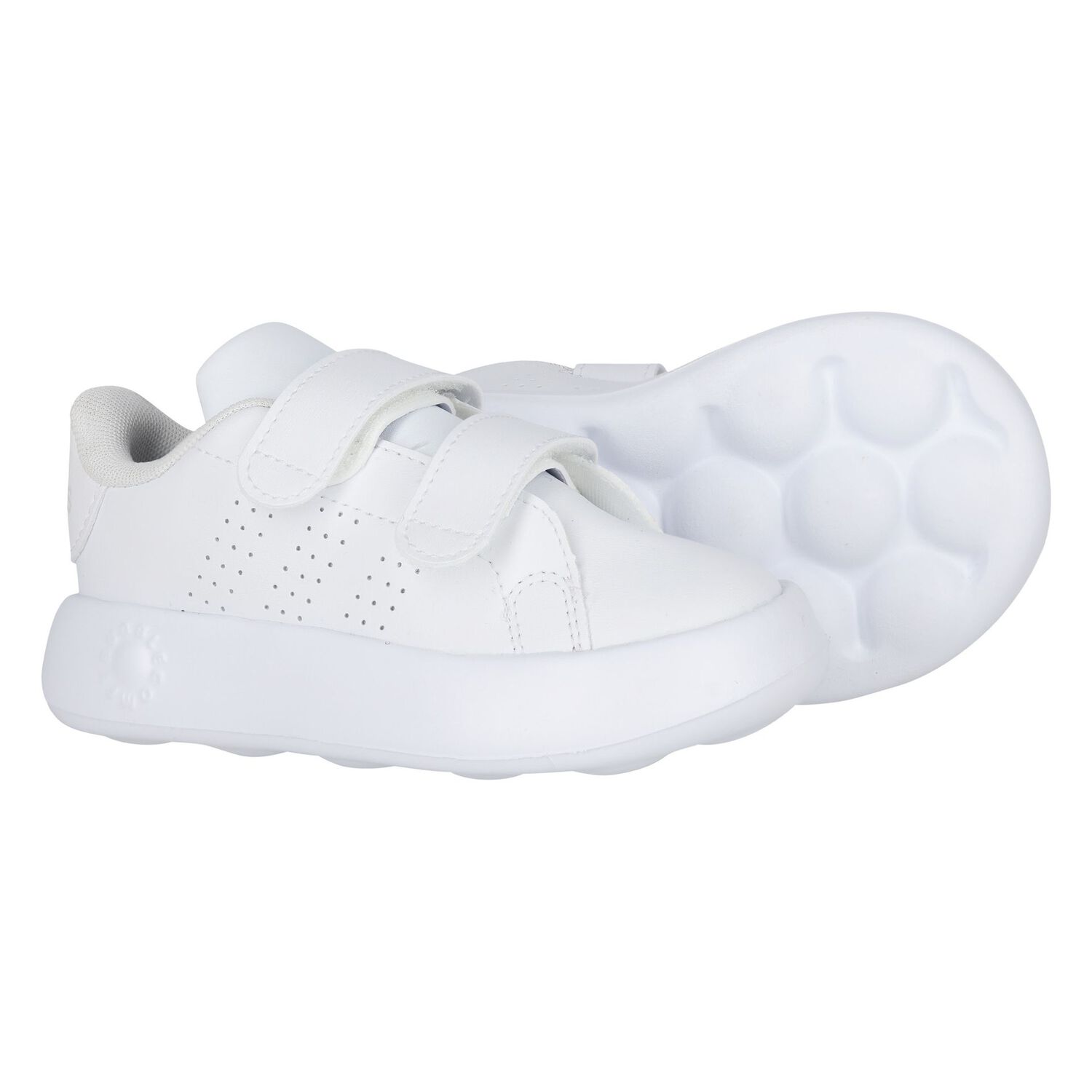 White Logo Velcro Bubblecomfy Trainers, 1, hi-res