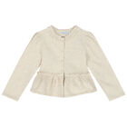 Younger Girls Ivory & Pink Leggings Set, 1, hi-res