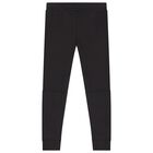 Boys Black Logo Joggers, 1, hi-res