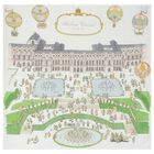 Ivory Versailles Swaddle Carré Baby Blanket, 1, hi-res