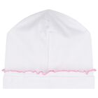 Baby Girls White & Pink Roses & Blooms Babygrow Set, 1, hi-res