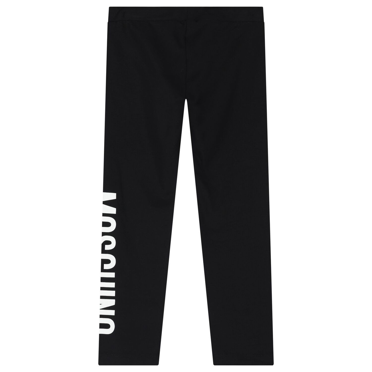 Girls Black Logo Leggings, 1, hi-res image number null