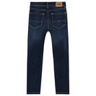 Boys Blue Denim Jeans, 1, hi-res