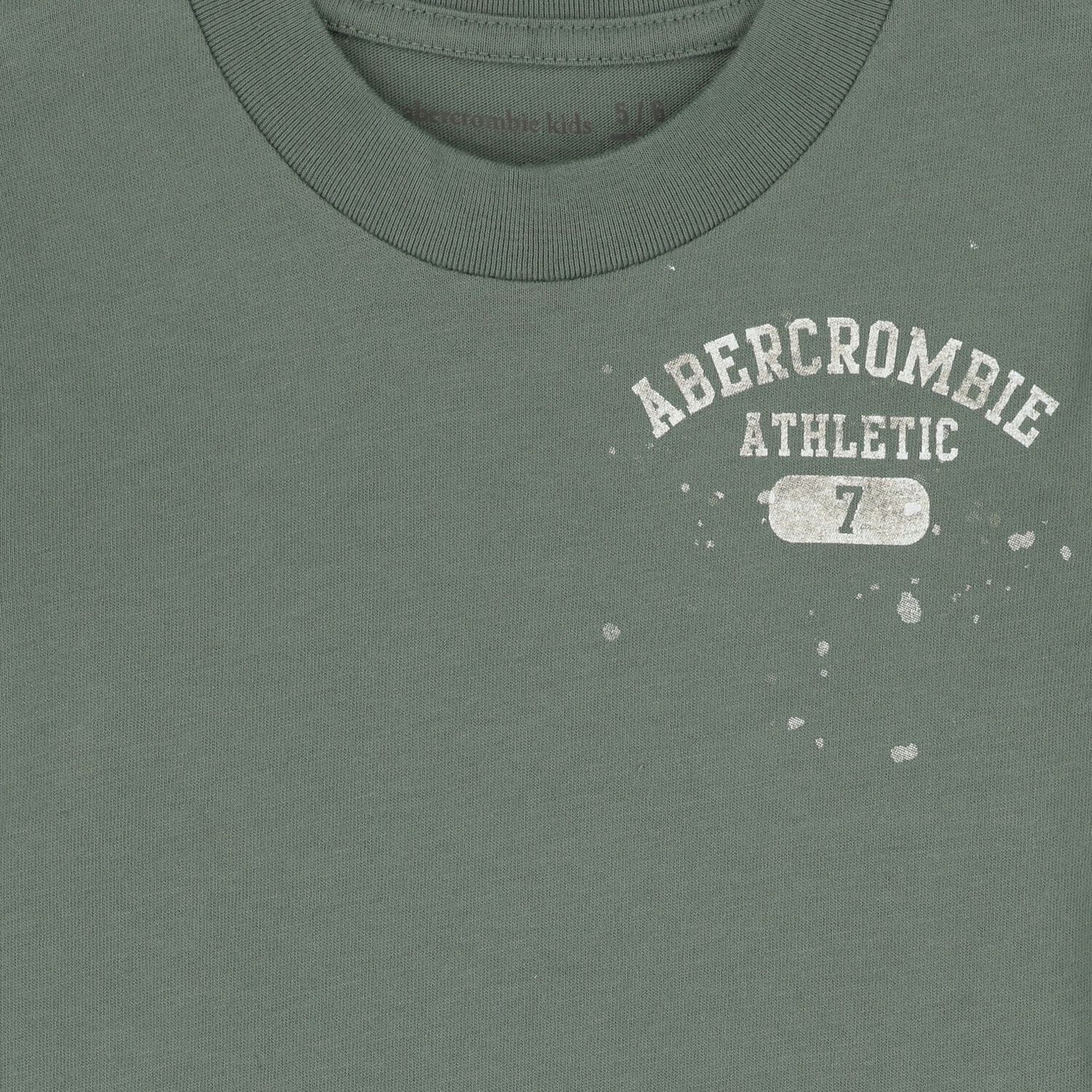 Boys Green Logo T-Shirt, 1, hi-res