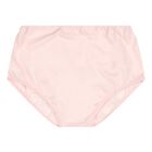 Baby Girls White & Pink Floral Dress Set, 1, hi-res