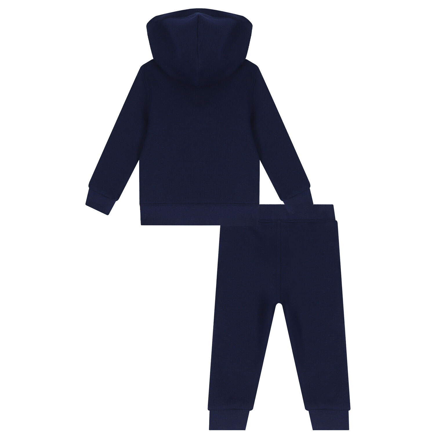 Baby Boys Navy Blue Logo Tracksuit, 1, hi-res