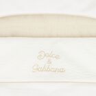 White & Beige Logo Baby Nest, 1, hi-res