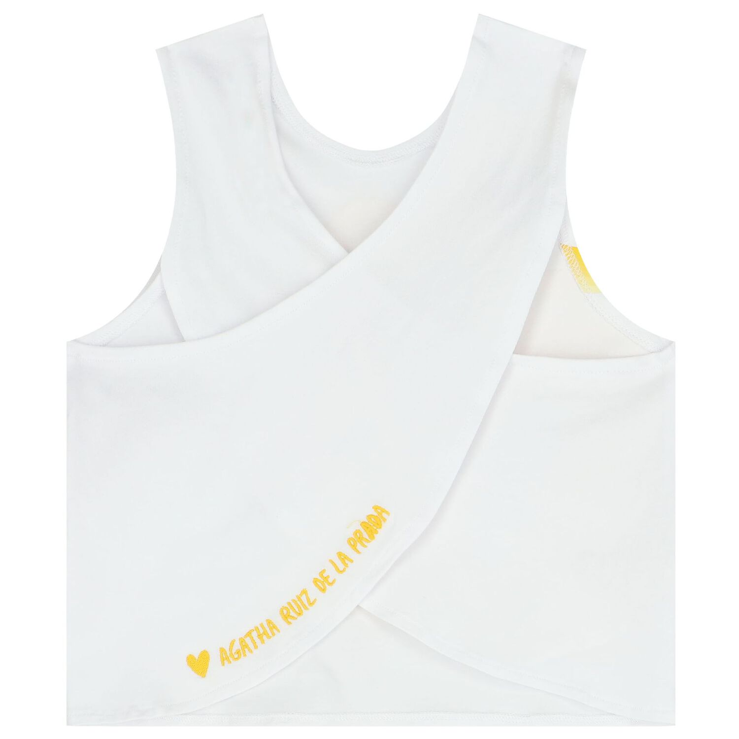 Girls Yellow & White Shorts Set, 1, hi-res