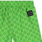 Boys Green Logo Swim Shorts, 1, hi-res