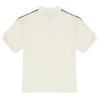 Boys Ivory Logo Polo Shirt, 1, hi-res