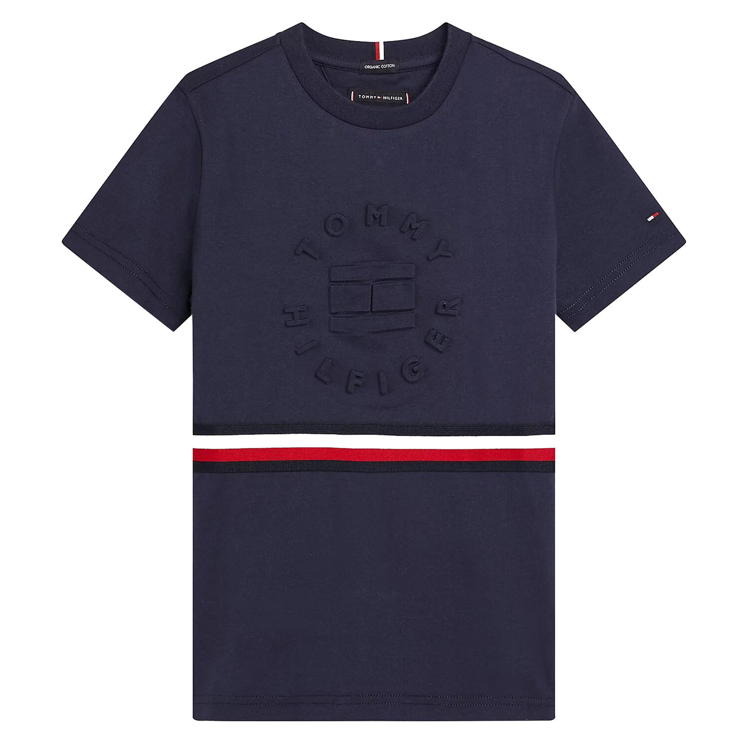 Boys Navy Logo T-Shirt, 1, hi-res