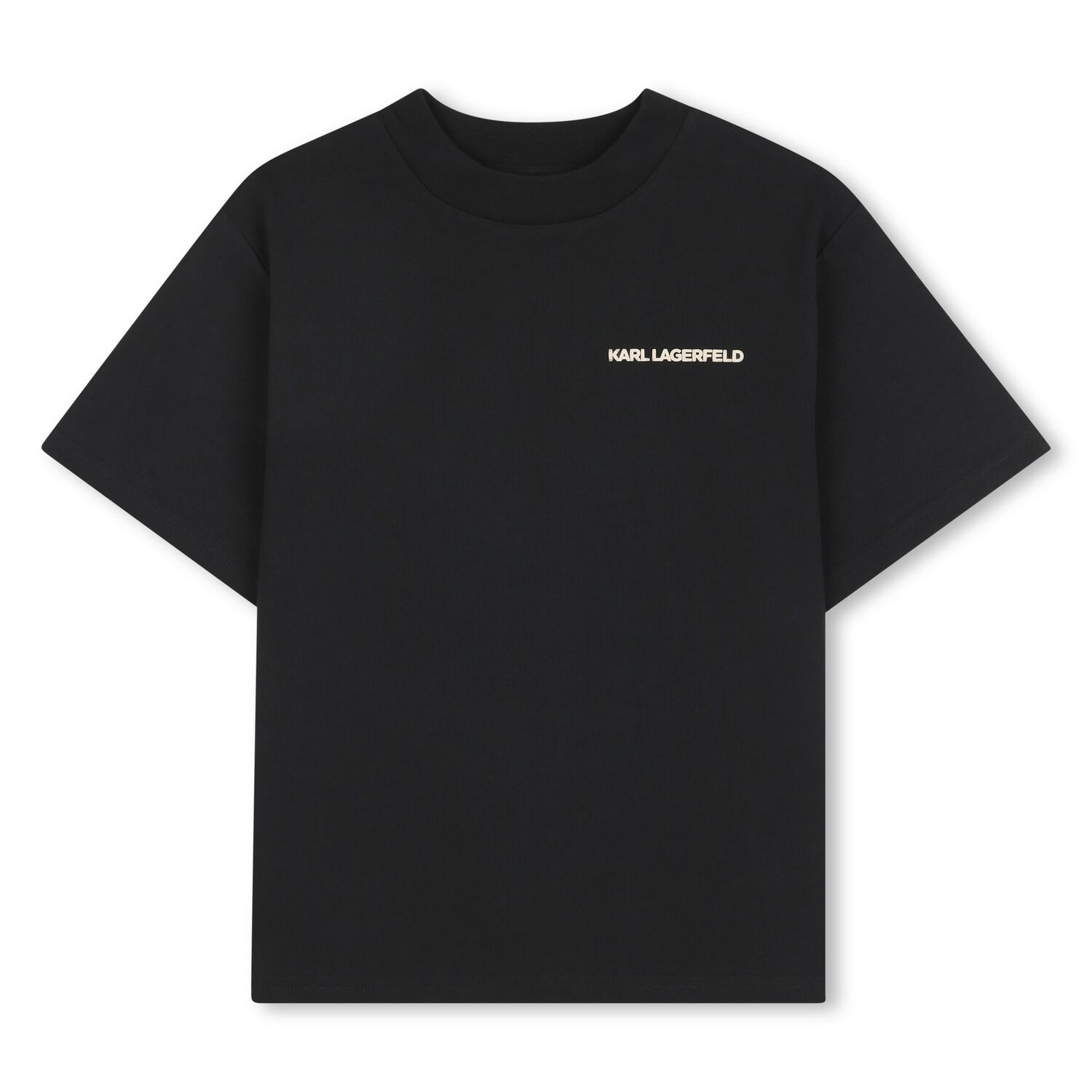 Boys Black Ikonik Logo T-Shirt, 1, hi-res