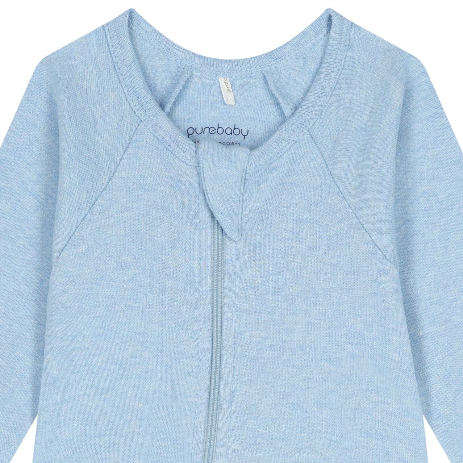 Baby Boys White & Blue Babygrows ( 4 Pack ), 5, hi-res