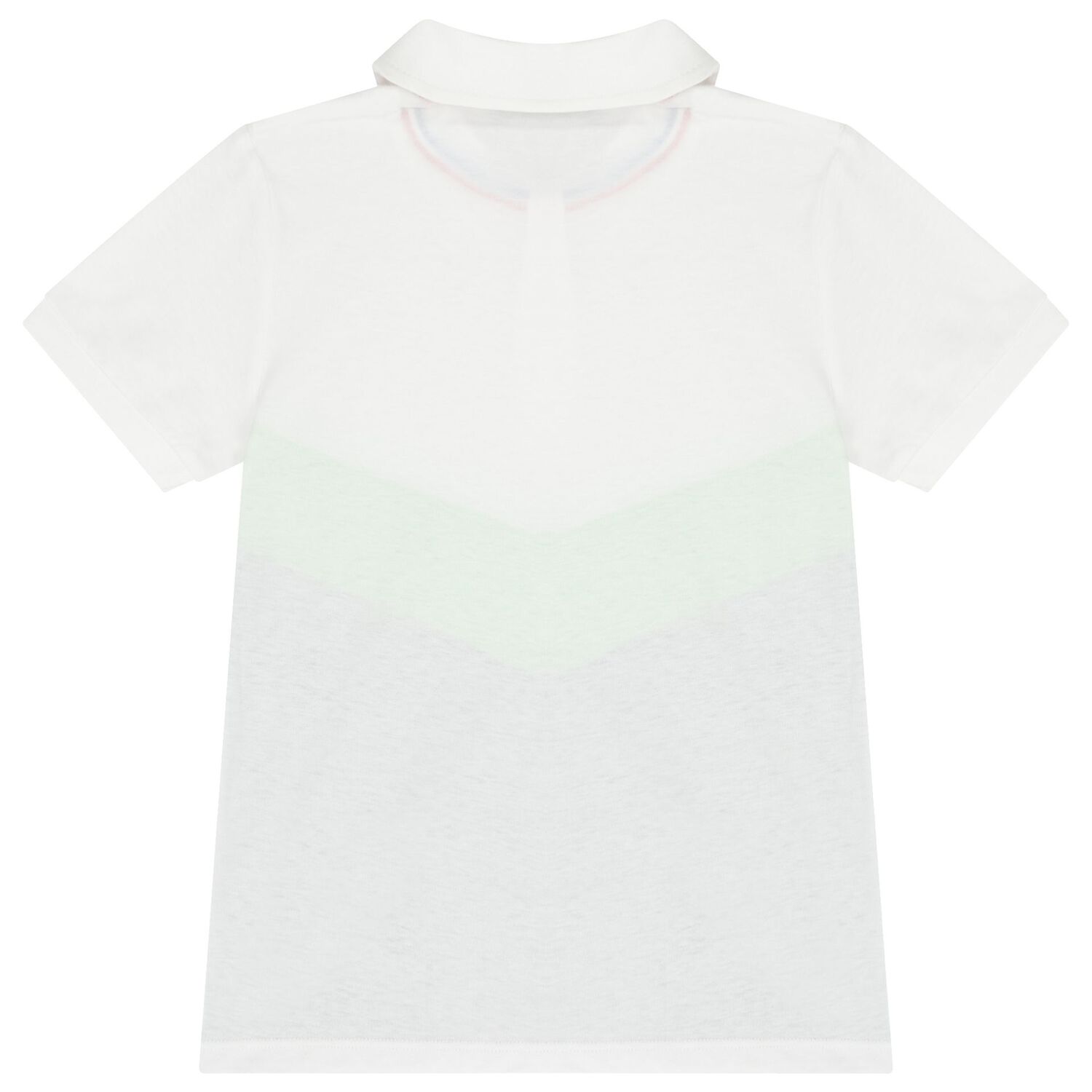 Boys White & Navy Blue Logo Polo Shirt, 1, hi-res image number null