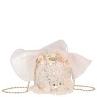 Girls Pink Sequin Handbag, 1, hi-res