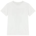 Boys White Teddy Bear Logo T-Shirt, 2, hi-res