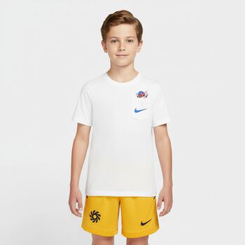 Boys Yellow Haaland Logo Shorts