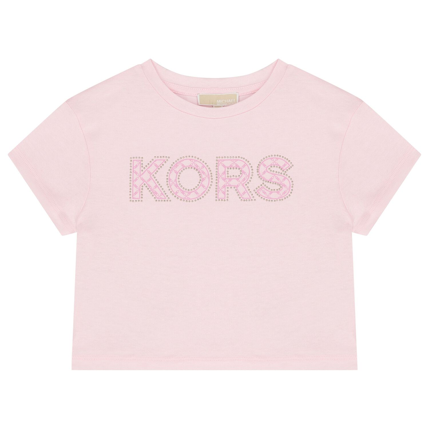Girls Pink Logo T-Shirt, 2, hi-res image number null