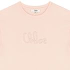 Girls Pink Logo T-Shirt, 2, hi-res