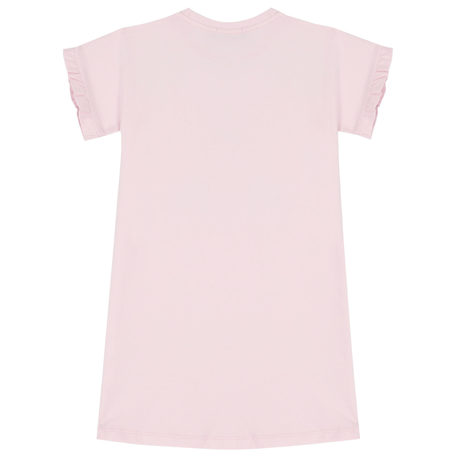Girls Pink Logo Dress, 1, hi-res