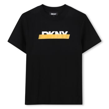 Boys Black Logo T-Shirt