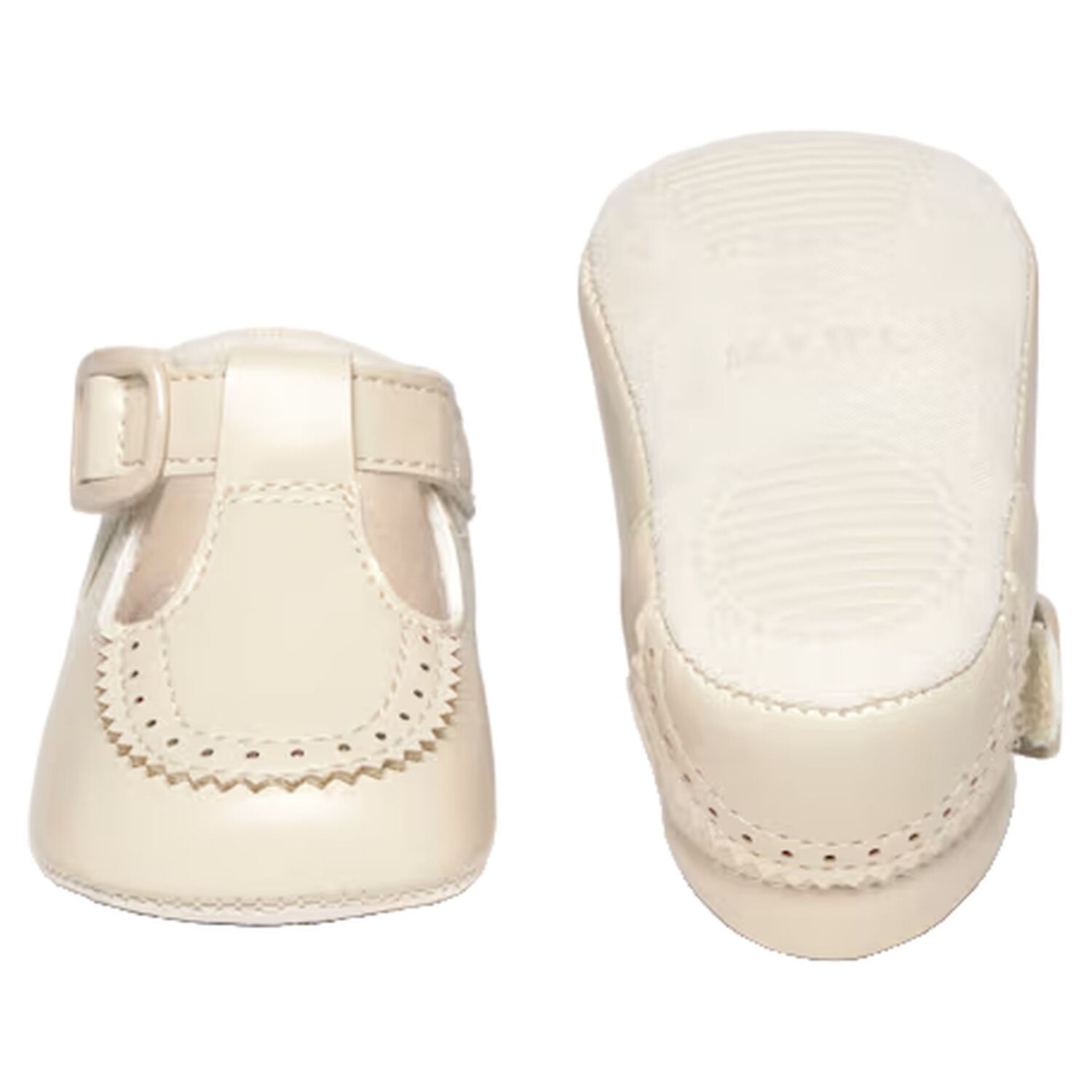 Baby Boys Ivory Pre Walker Shoes, 1, hi-res