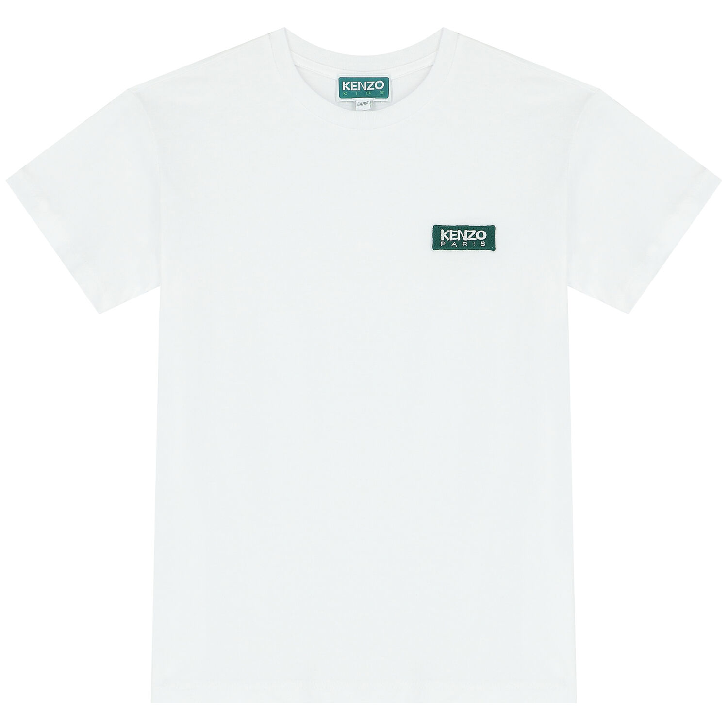 Boys White Logo T-Shirt, 1, hi-res