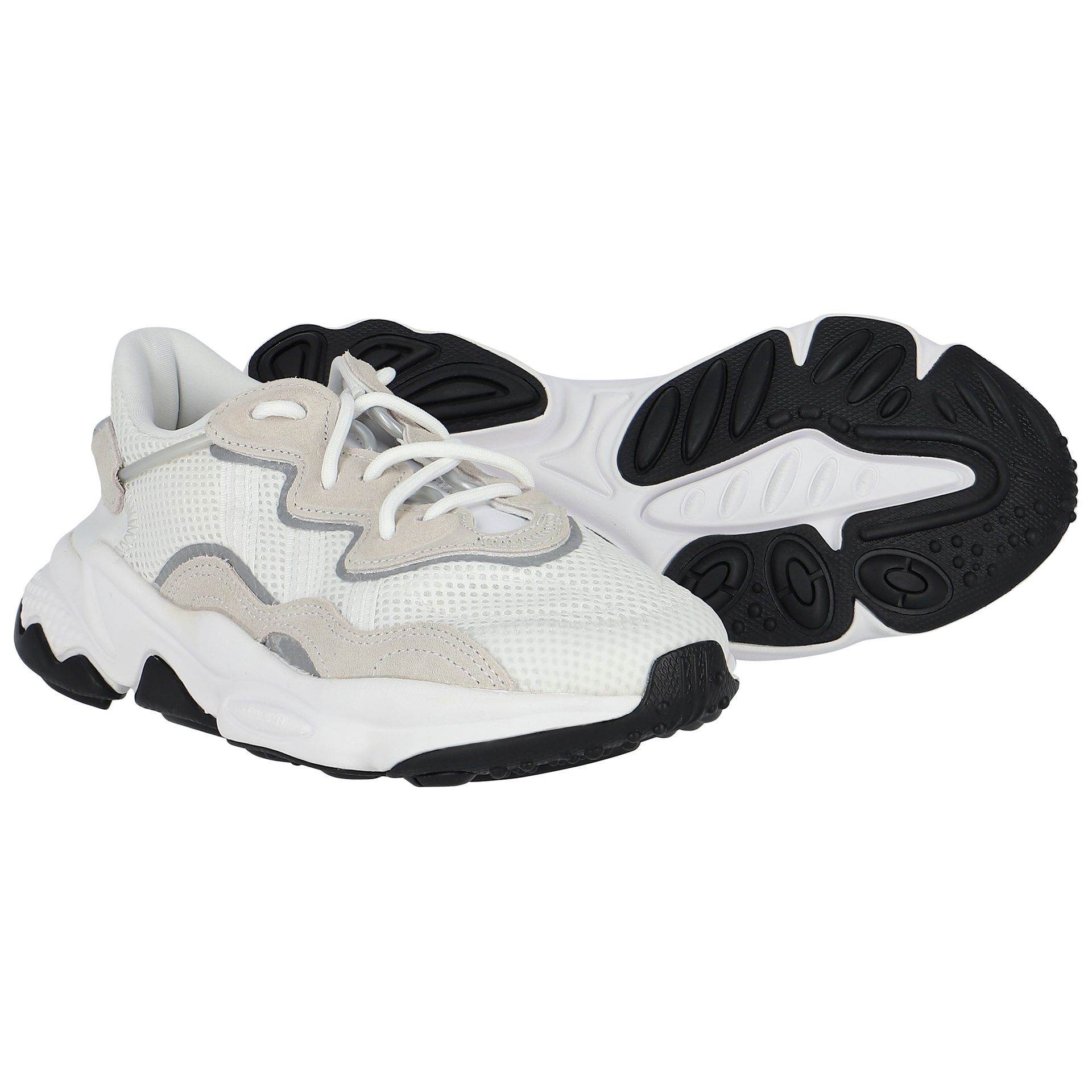Adidas Kids White Ozweego J Trainers Junior Couture UK