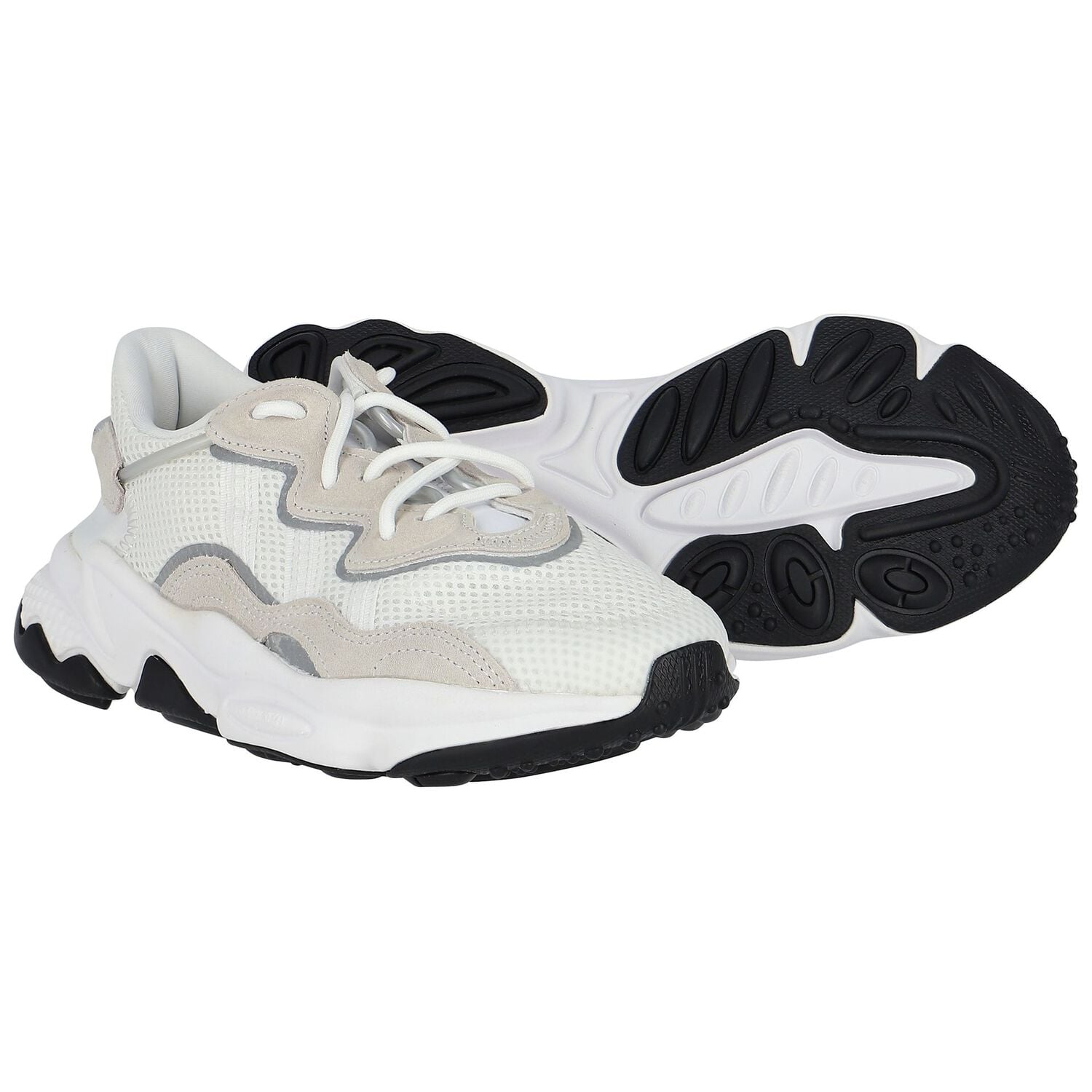 White Ozweego J Trainers, 1, hi-res