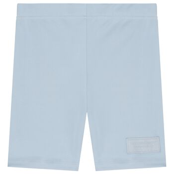 Blue Logo Softskin Cycling Shorts